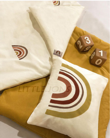 ست مسافرتی رنگین کمون خردلی