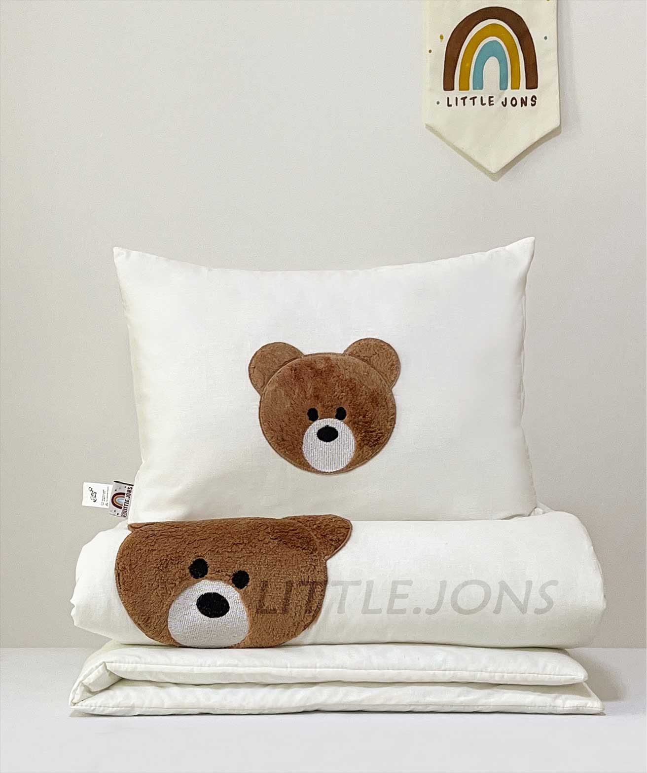 ست روتختی نوزادی تدی تکه دوزی