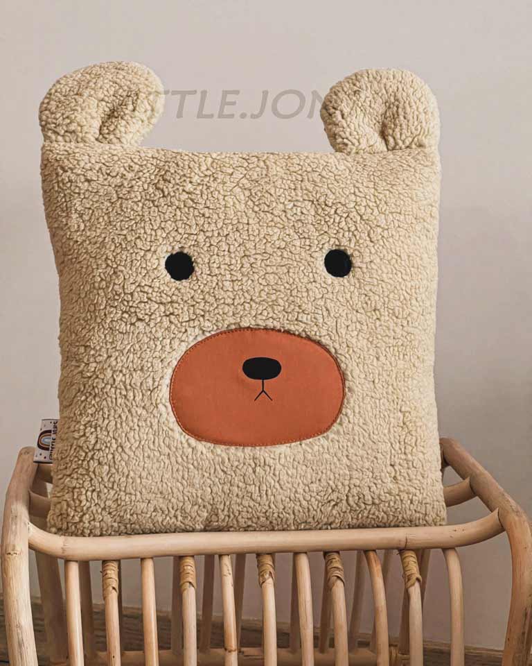 کوسن مربع تدی پوزه بیضی