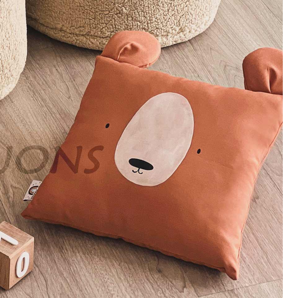 کوسن مربع تدی اجری