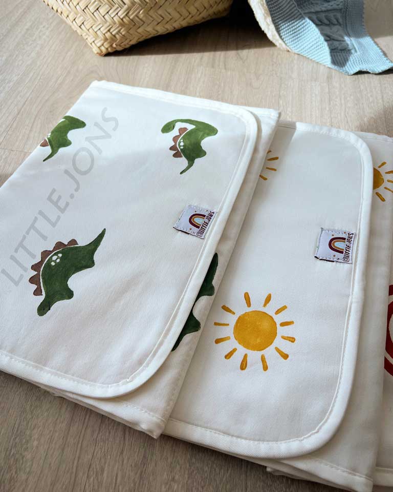 تشک تعویض نوزادی طرح داینو