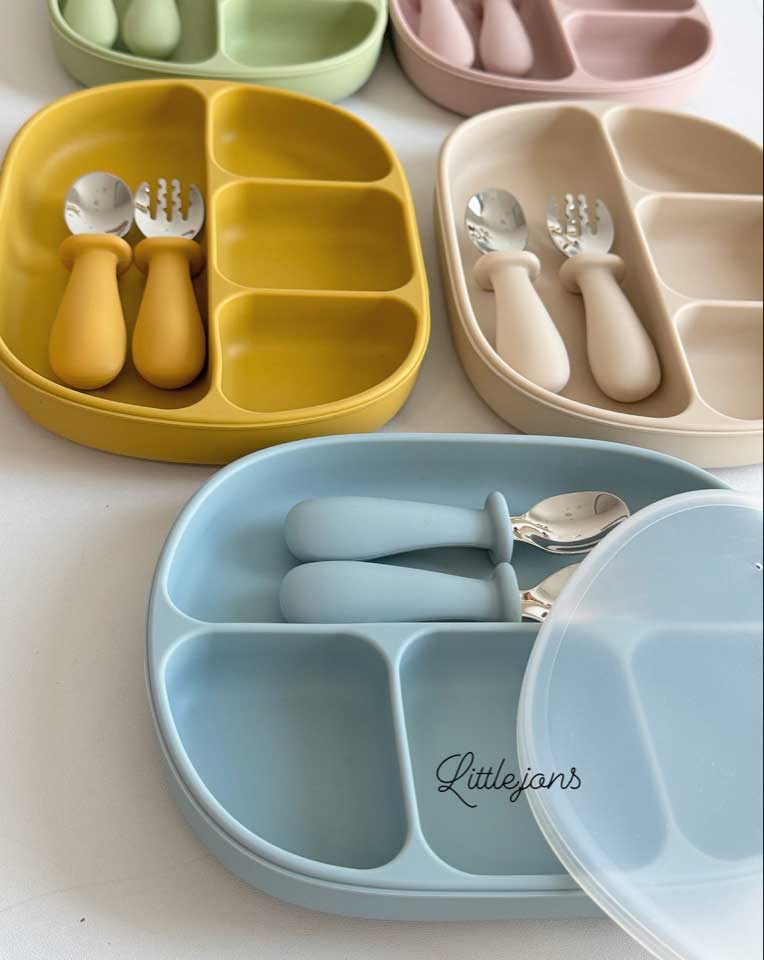 بشقاب ۴ قسمتی درب دار