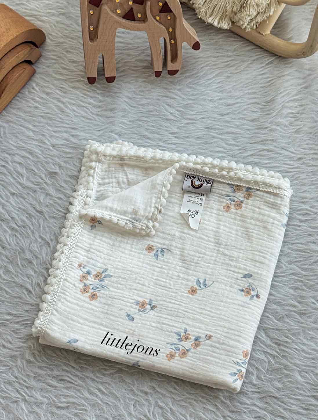 روانداز موسلین گلبرگ